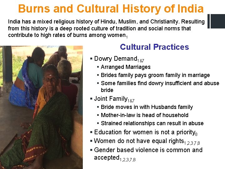 Burns and Cultural History of India has a mixed religious history of Hindu, Muslim,