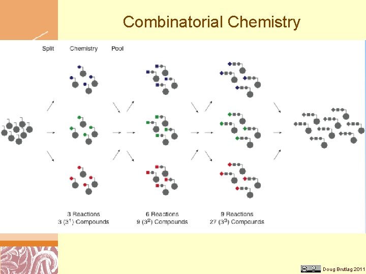 Combinatorial Chemistry Doug Brutlag 2011 