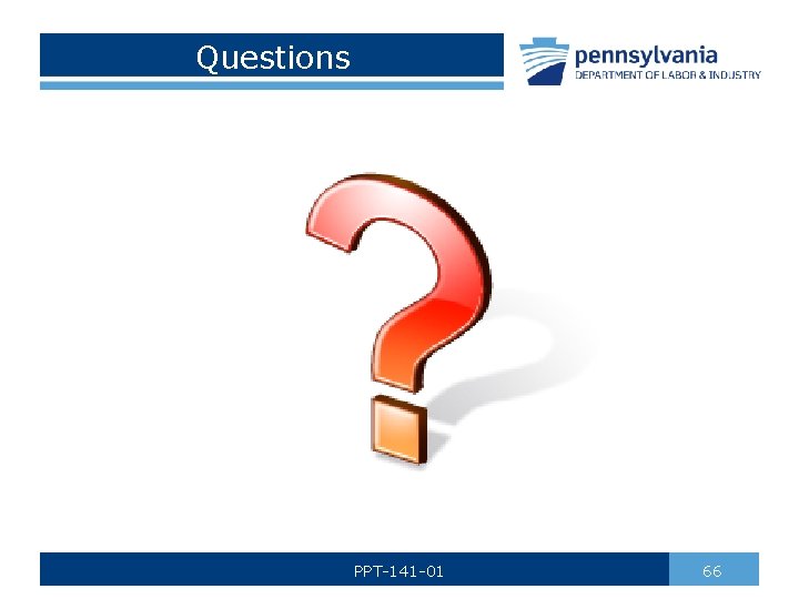Questions PPT-141 -01 66 