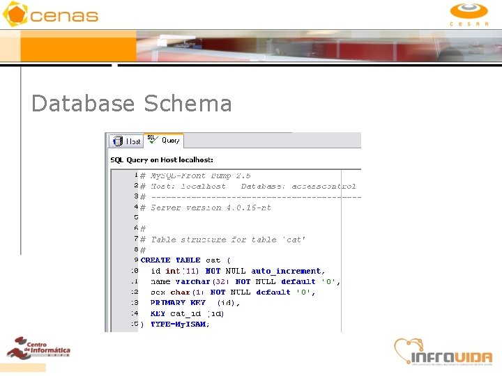 Database Schema 