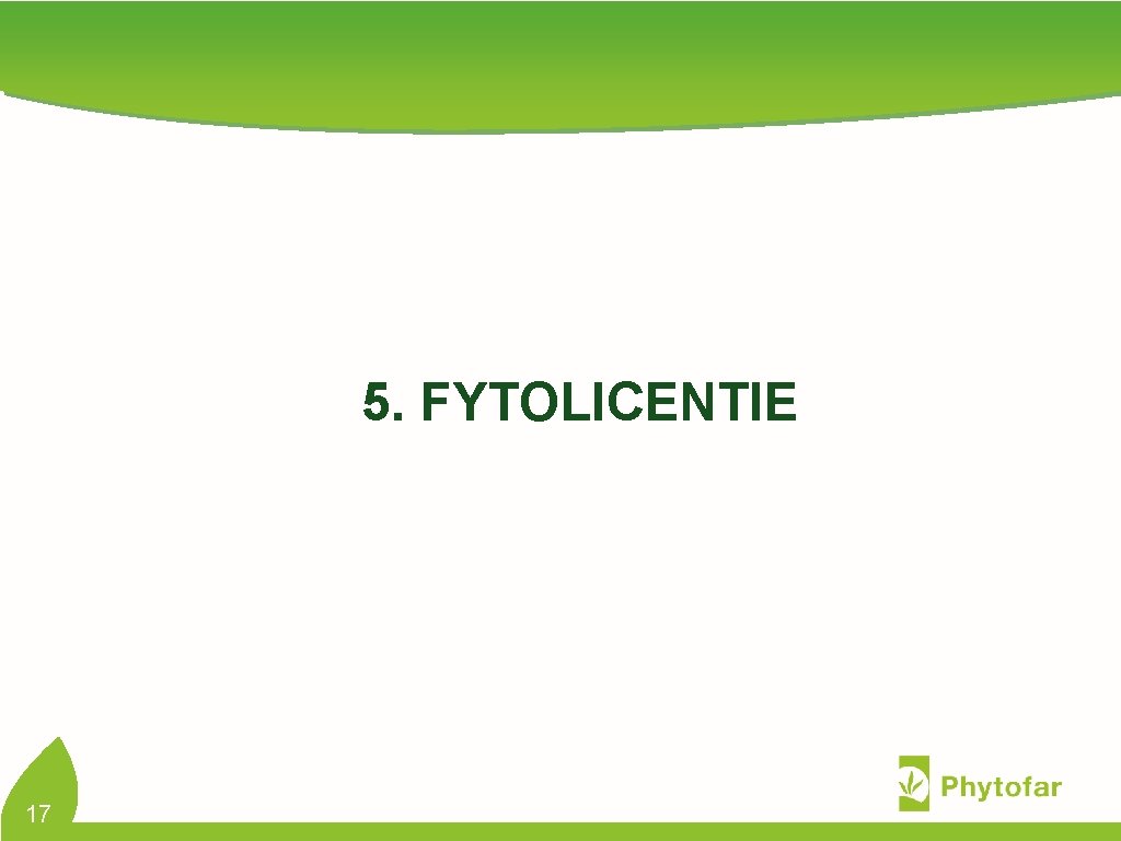 5. FYTOLICENTIE 17 