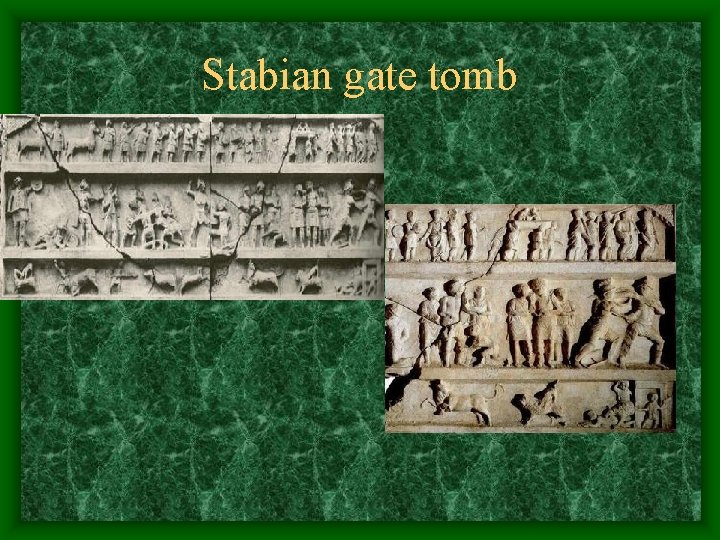 Stabian gate tomb 