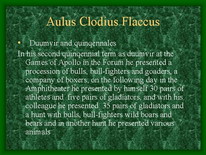 Amphitheater Gladiatorial games OriginsEtruscans funerary games Tomb of