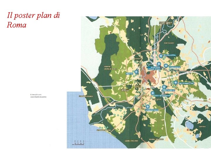 Il poster plan di Roma 