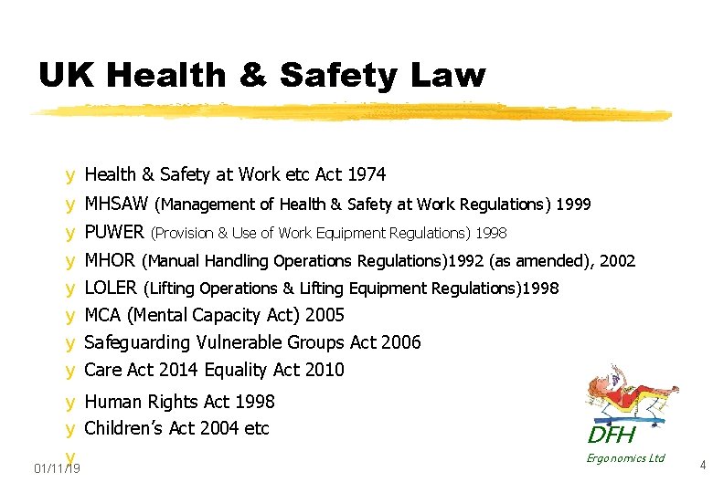 UK Health & Safety Law y Health & Safety at Work etc Act 1974