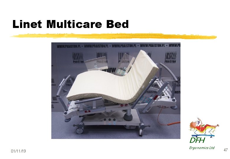 Linet Multicare Bed DFH 01/11/19 Ergonomics Ltd 47 