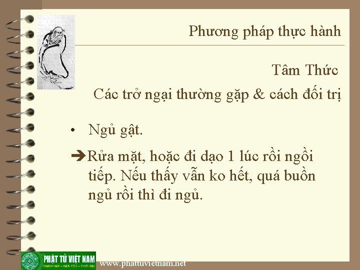 Phương pháp thực hành Tâm Thức Các trở ngại thường gặp & cách đối