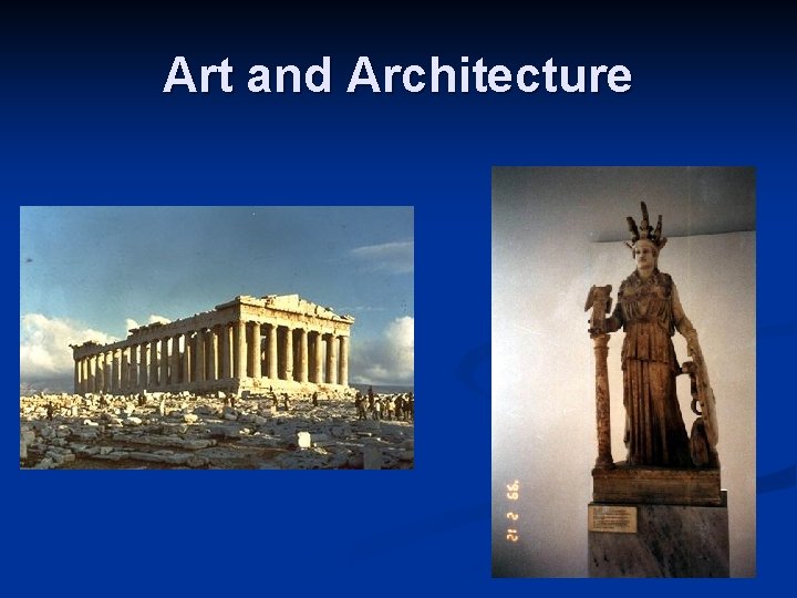 Art and Architecture 