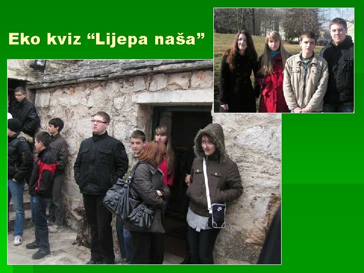 Eko kviz “Lijepa naša” 