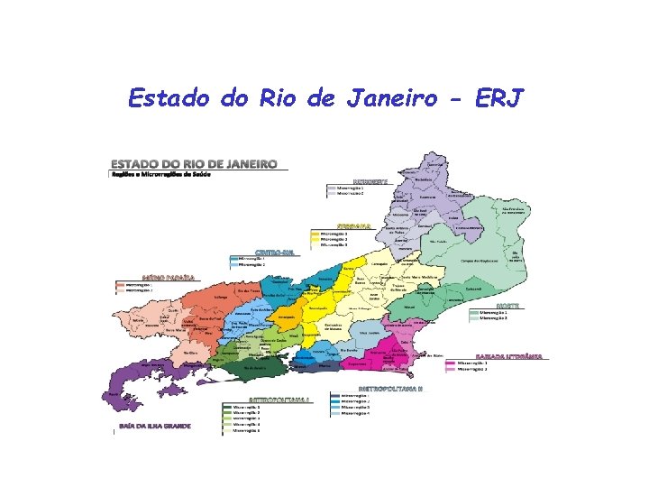 Estado do Rio de Janeiro - ERJ 