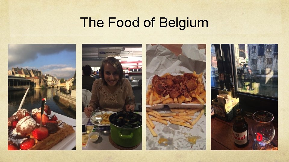 The Food of Belgium 
