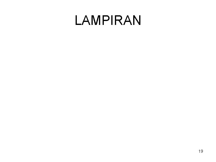 LAMPIRAN 19 