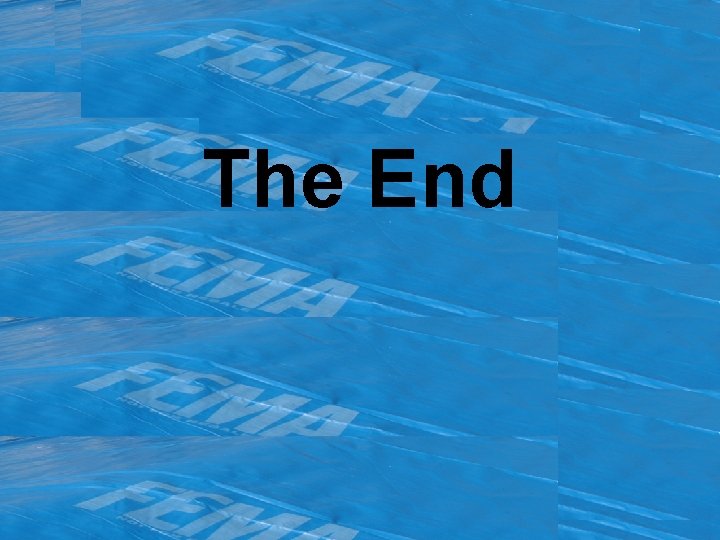 The End 