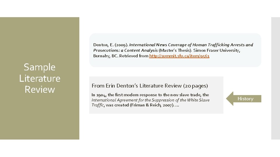 Denton, E. (2009). International News Coverage of Human Trafficking Arrests and Prosecutions: a Content