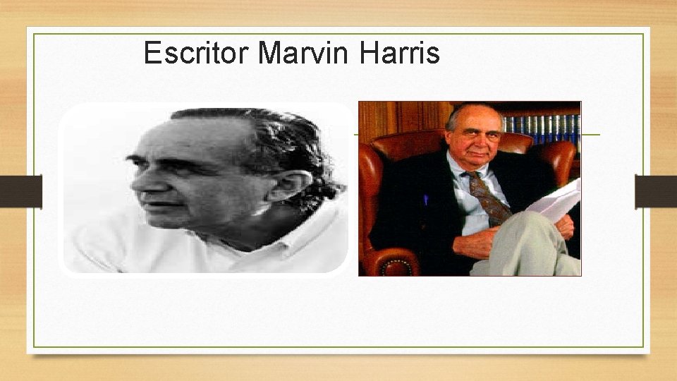  Escritor Marvin Harris 