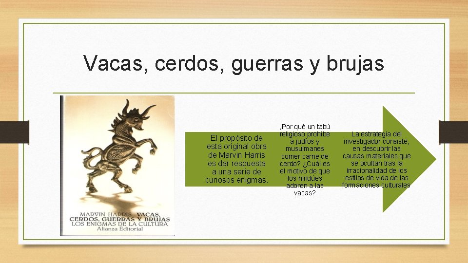 Vacas, cerdos, guerras y brujas Por qué un tabú religioso prohíbe a judíos y