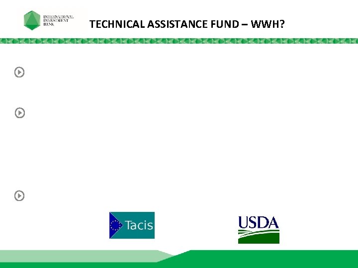 TECHNICAL ASSISTANCE FUND – WWH? 