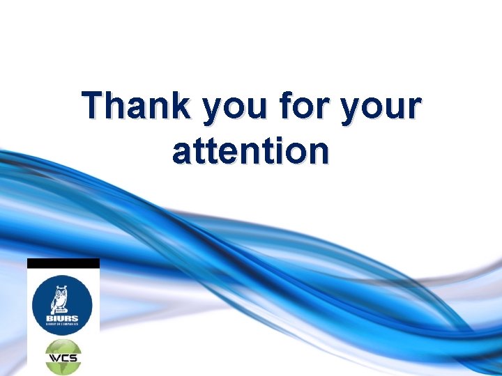 Thank you for your attention 