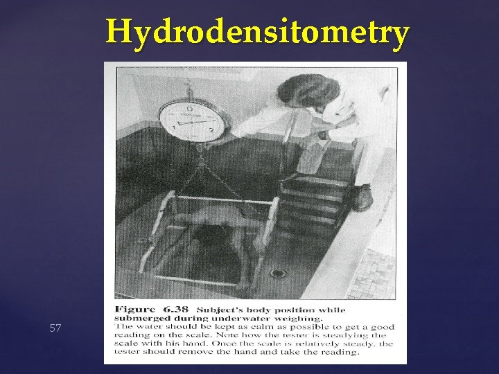 Hydrodensitometry 57 