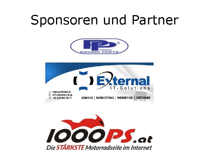 Sponsoren und Partner 