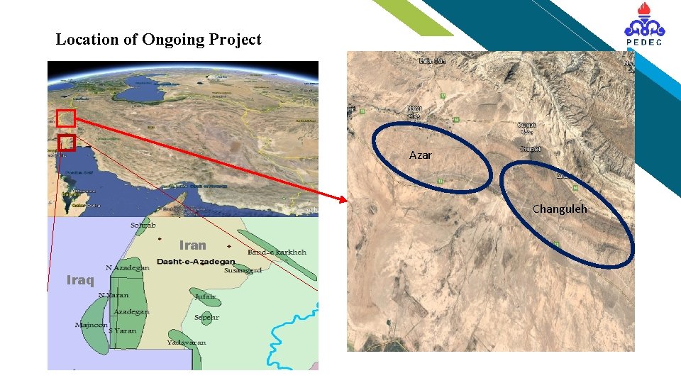 FR Location of Ongoing Project Azar Changuleh Iran Iraq 