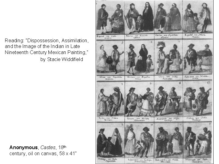 Reading: “Dispossession, Assimilation, and the Image of the Indian in Late Nineteenth Century Mexican