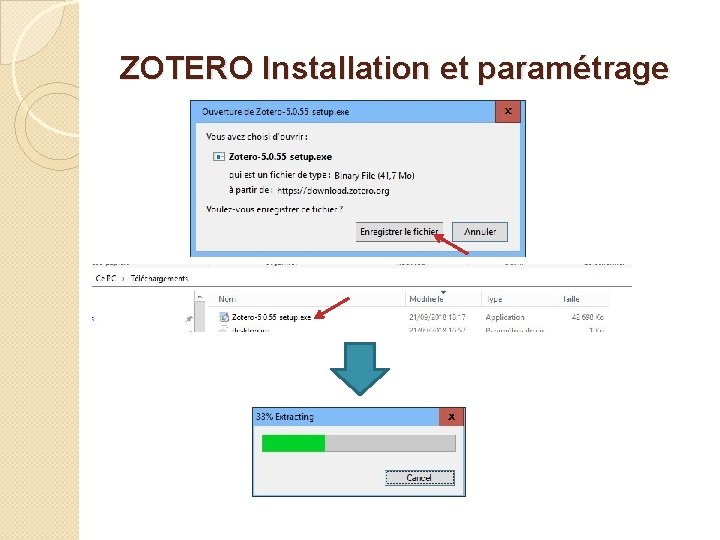 ZOTERO Installation et paramétrage 