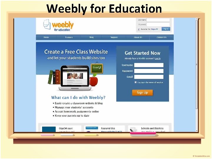 Weebly for Education 