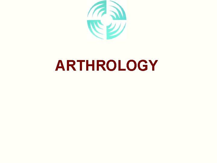 ARTHROLOGY 