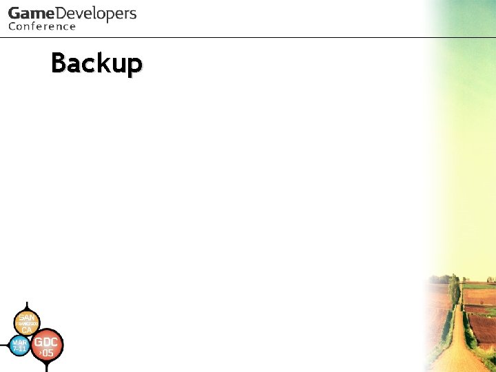 Backup Backup
