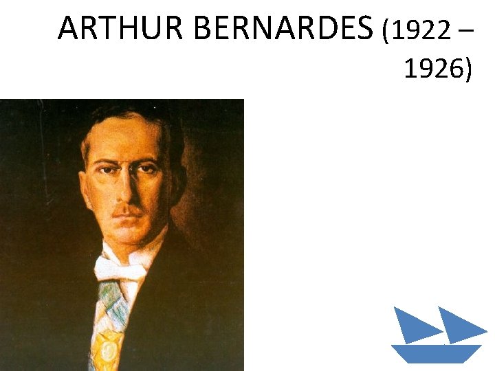 ARTHUR BERNARDES (1922 – 1926) 10/31/2020 96 