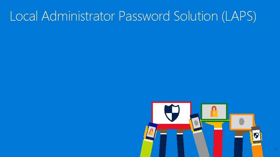 Local Administrator Password Solution (LAPS) 35 