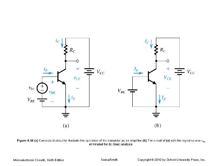 Microelectronic Circuits, Sixth Edition Sedra/Smith Copyright © 2010 by Oxford University Press, Inc. Microelectronic Circuits, Sixth Edition Sedra/Smith Copyright © 2010 by Oxford University Press, Inc.