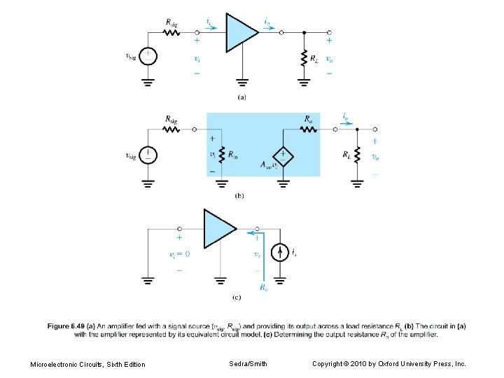 Microelectronic Circuits, Sixth Edition Sedra/Smith Copyright © 2010 by Oxford University Press, Inc. Microelectronic Circuits, Sixth Edition Sedra/Smith Copyright © 2010 by Oxford University Press, Inc.