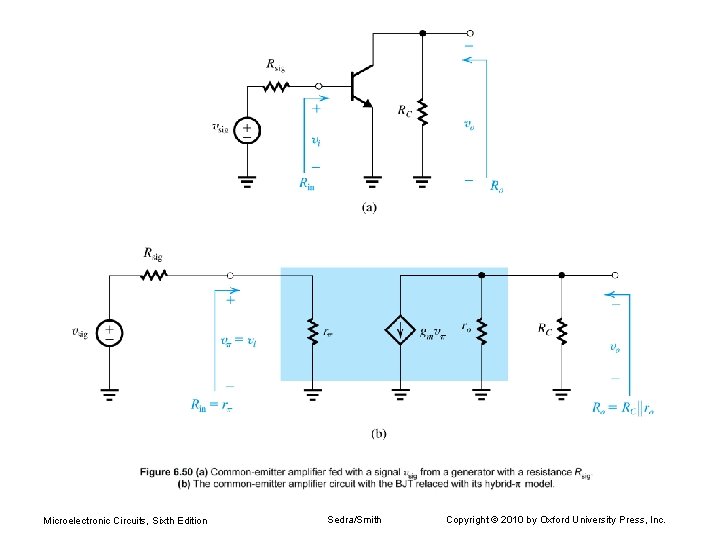 Microelectronic Circuits, Sixth Edition Sedra/Smith Copyright © 2010 by Oxford University Press, Inc. Microelectronic Circuits, Sixth Edition Sedra/Smith Copyright © 2010 by Oxford University Press, Inc.