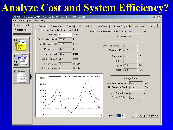 Analyze Cost and System Efficiency? 