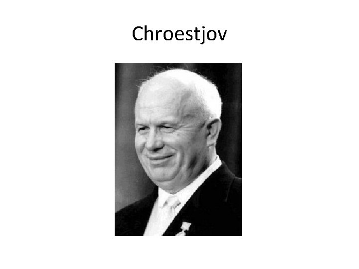 Chroestjov 