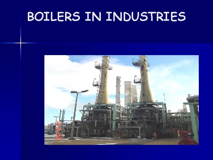 BOILERS IN INDUSTRIES 