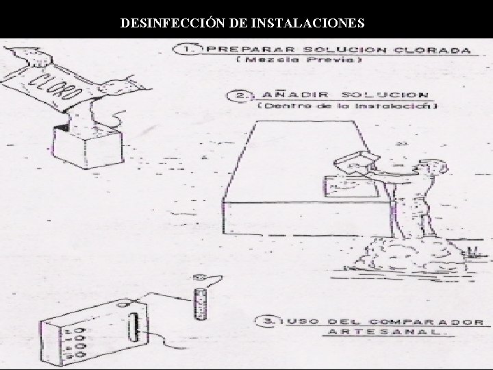 DESINFECCIÓN DE INSTALACIONES 