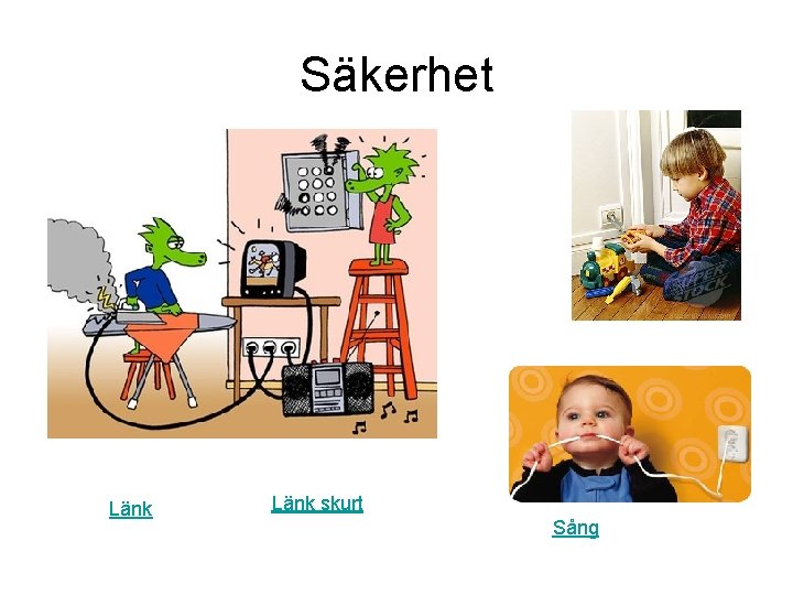 Säkerhet Länk skurt Sång 