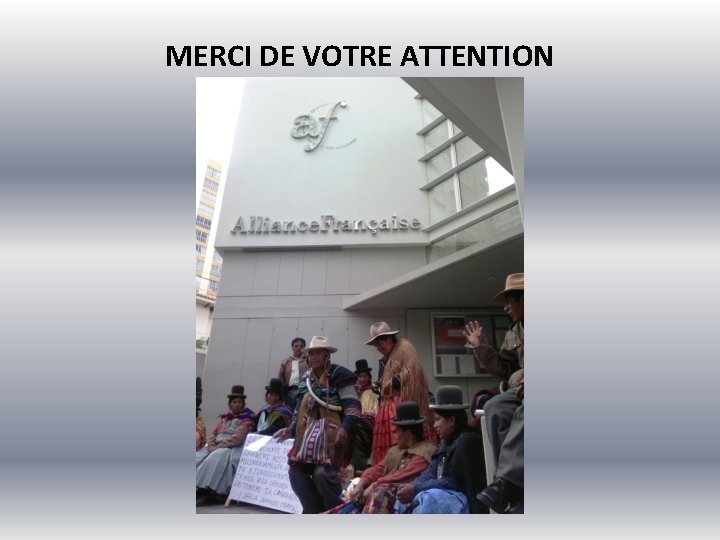 MERCI DE VOTRE ATTENTION 