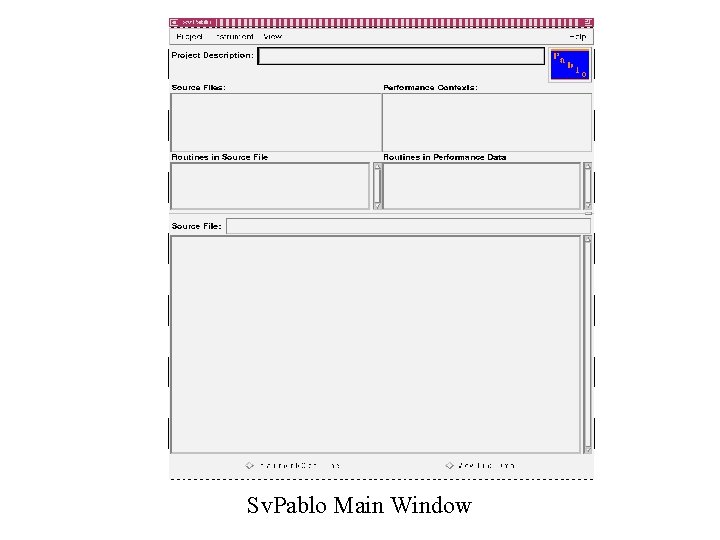 Sv. Pablo Main Window 