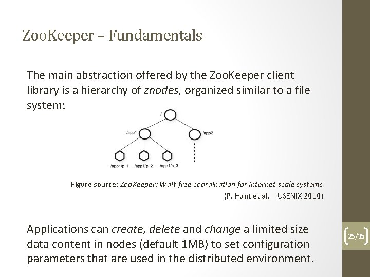 Zoo. Keeper – Fundamentals The main abstraction offered by the Zoo. Keeper client library