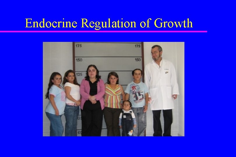Endocrine Regulation of Growth 