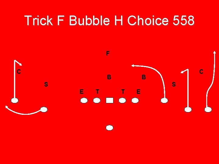 Trick F Bubble H Choice 558 F C B S S E T T