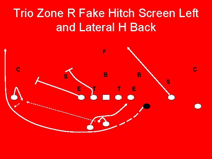 Trio Zone R Fake Hitch Screen Left and Lateral H Back F C B