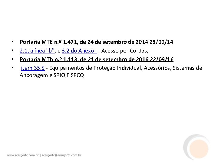  • • Portaria MTE n. º 1. 471, de 24 de setembro de