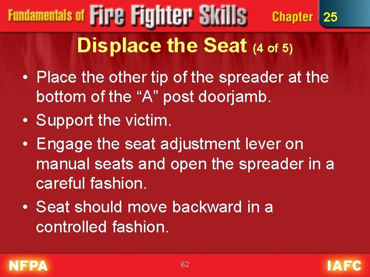25 Displace the Seat (4 of 5) • Place the other tip of the 25 Displace the Seat (4 of 5) • Place the other tip of the