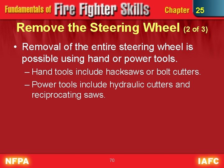 25 Remove the Steering Wheel (2 of 3) • Removal of the entire steering 25 Remove the Steering Wheel (2 of 3) • Removal of the entire steering