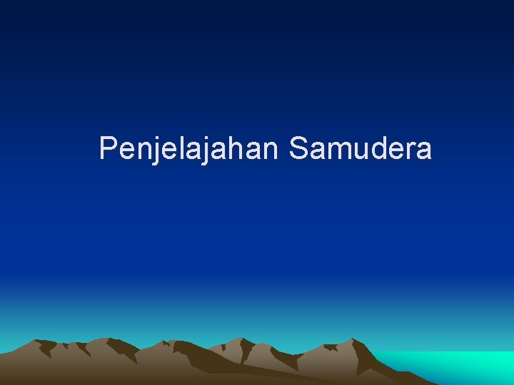 Penjelajahan Samudera 